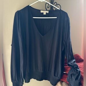 Elegant Black Women's Top